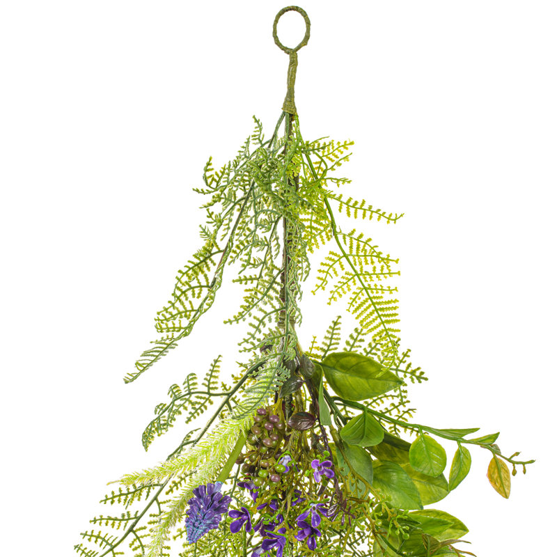 72'' in. Faux Maytime Garland