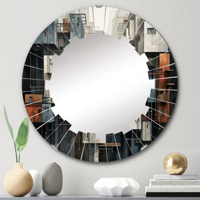 Miroir mural Hardedge Art