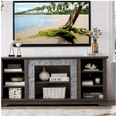 Meuble télé avec meuble télé Mantel Stone