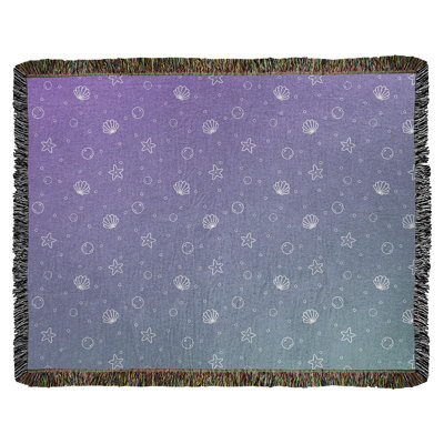 Couverture en coton tissé Katelyn Elizabeth