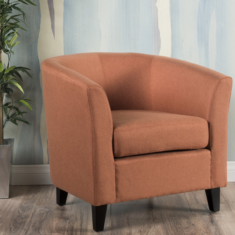 Fauteuil club Plaza, Orange
