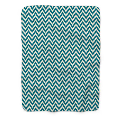 Retro Groove - couverture Sherpa de qualité supérieure 1 pièce