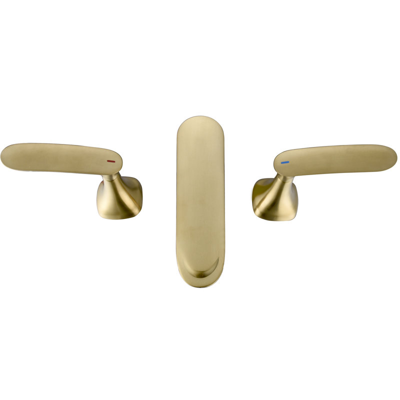 Brianna Widespread Bathroom Faucet, Brushed Gold
