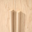 Ensemble de meuble-lavabo double 59,1 po avec lavabos en résine, grain de bois naturel, 4 portes à fermeture douce et 3 tiroirs, autoportant