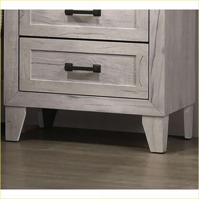 Table de chevet 2 tiroirs Contemporary