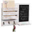 Wall Organiser With Key Hooks//Chalkboard/Mail Storage-1779814855