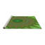 Tapis 100% à motifs lavables à la machine 2989-Pat121-GRN-67715346