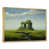 Toile avec cadre flottant or