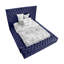 Lit plateforme tapissier avec rangement Estefany-59847587
