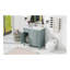 Meuble-lavabo 36 po avec lavabo, armoire de salle de bain avec tiroirs, structure solide et panneau de fibres à densité moyenne-1026698646