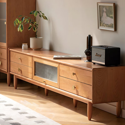 Crédence de rangement en bois massif l 78,74 po