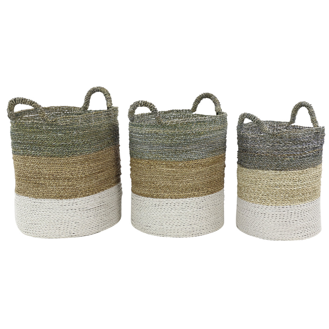 Birch Lane™ Seagrass Decorative Basket Birch Lane™