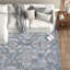 Tapis gris touffeté à la main à motif géométrique Meracia-2139515558