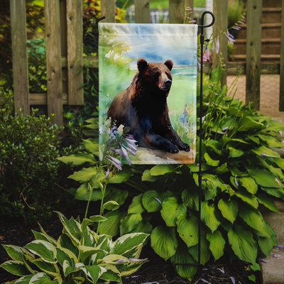 Drapeau du jardin de l'ours noir américain