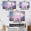 «Kawaii Lightning Landscape I - Lightning», ensemble d'art mural-107747434-107747438