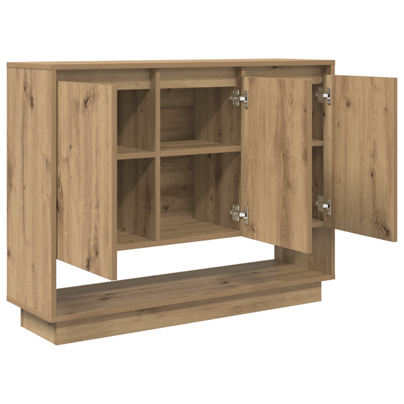 Sideboard 97 X 29 X 75 Cm Engineered Wood, Artisan Oak
