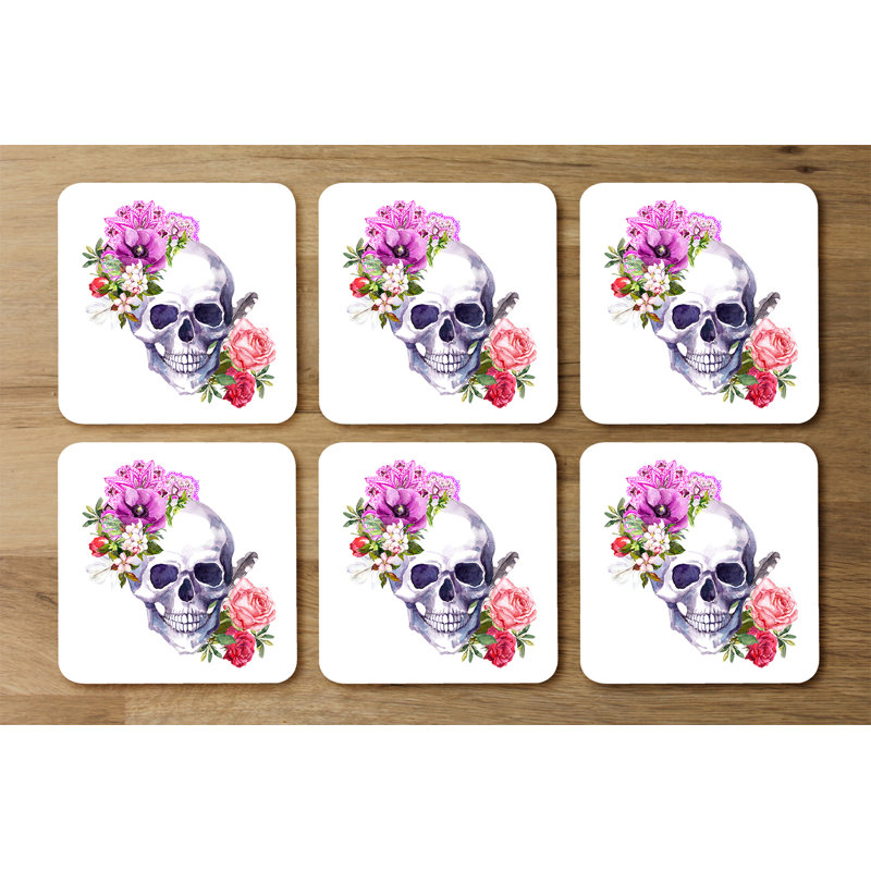 Square 6 Piece Coaster Set