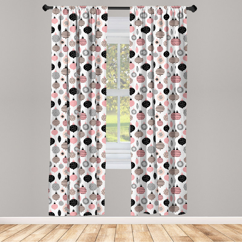 Scandinavian Semi-Sheer Rod Pocket Sliding Panel, 28" x 95"