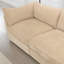 Canapé en U à 4 places avec repose-pieds avec repose-pieds, canapé à 4 places avec 2 repose-pieds mobiles, canapé modulaire surdimensionné avec 6 sièges et tiroir coulissant sous chaque siège, chenille blé