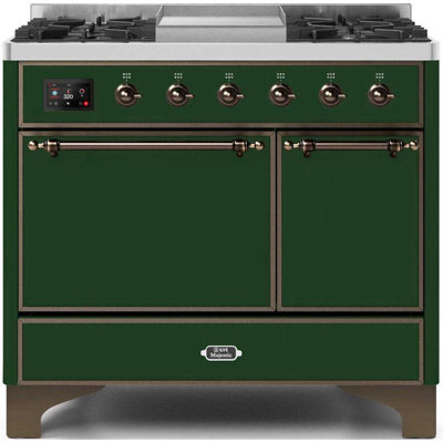 Cuisinière à double carburant ILVE Majestic II 40 po