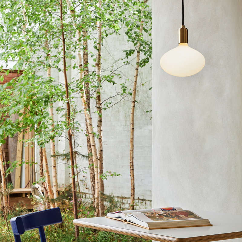 1 - Light Pendant, Oak