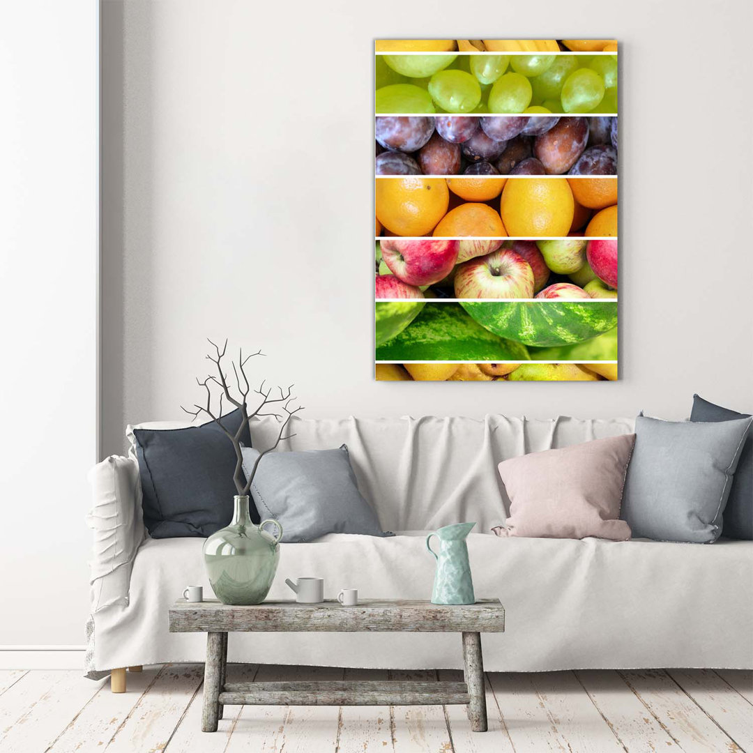 Colourful Fruits - Kunstdrucke auf Leinwand