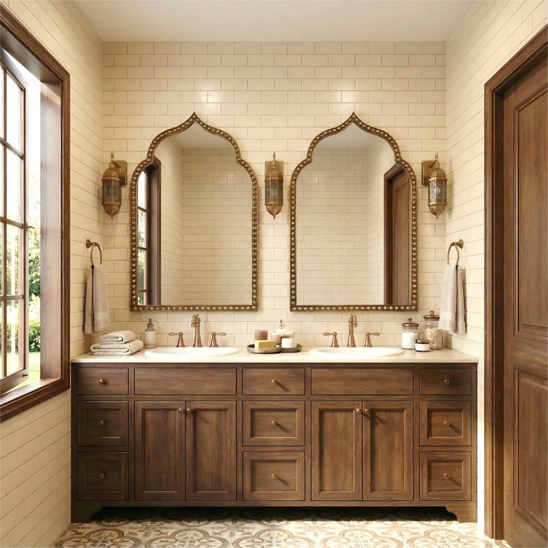 Miroir d'appoint mural 24 po x H 36 po
