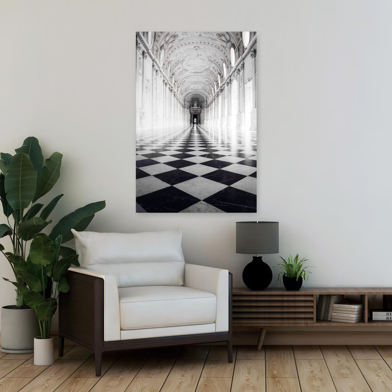 Architecture 6 Art abstrait contemporain, H 36 po x l 24 po