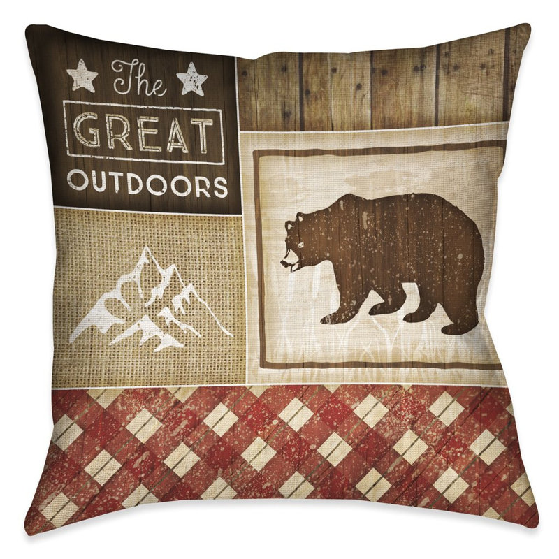 Coussin extérieur Country Cabin III, H 20 po x l 20 po