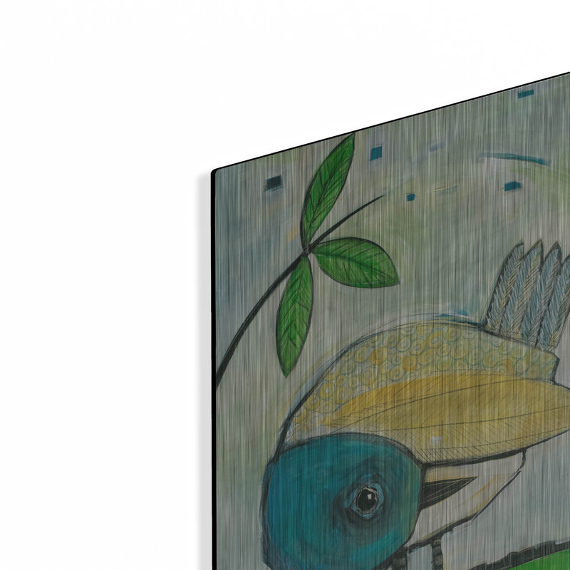 «Preening» par Tim Nyberg, H 16 po x l 12 po