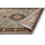 Belliere Medallion Kashan Light Blue Traditional Rug-21350722