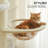 Heavy-Duty Solid Wood Cat Tree for Large Cats, 58"H-1532645379