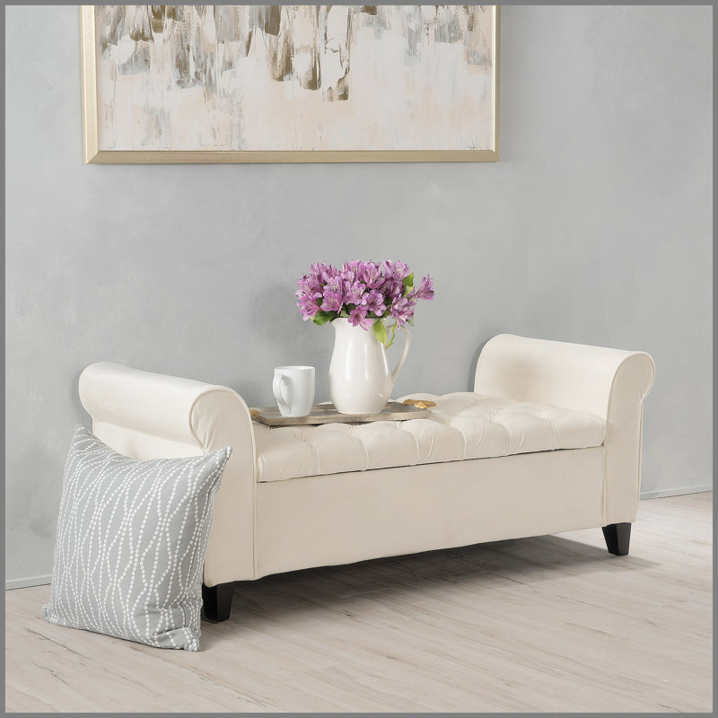 Banc de rangement lvory