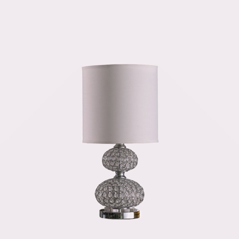 24" Mod Crystal Inspired Retro Table Lamp