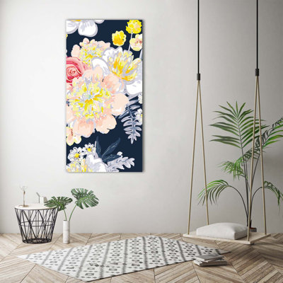 Bouquet Of Flowers - Wrapped Canvas Print