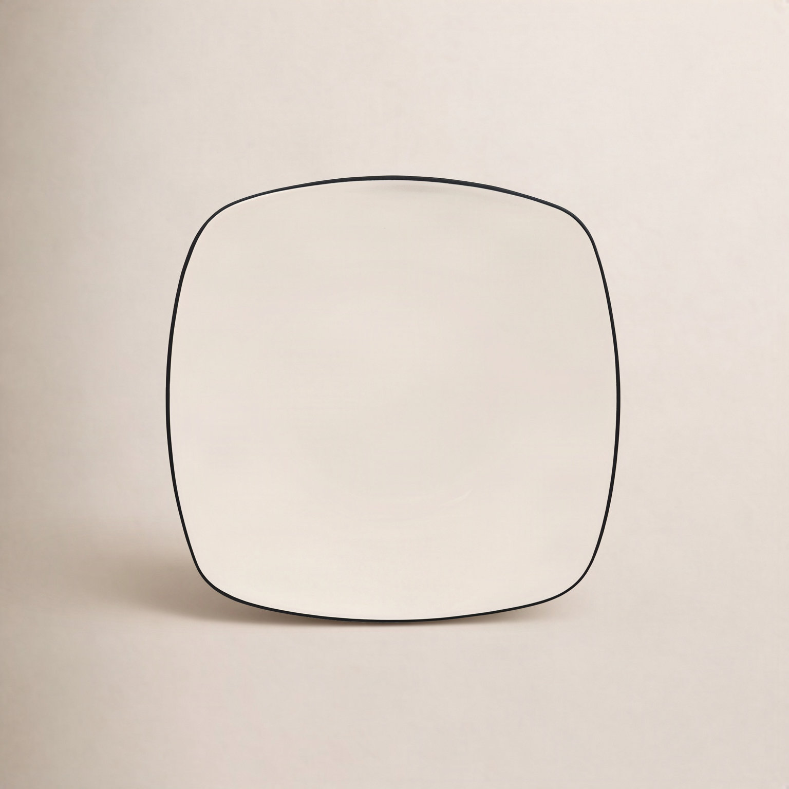 Colorwave Square Platter, Graphite