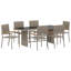 6 - Person Patio Dining Set Rectangular Table-1920473899