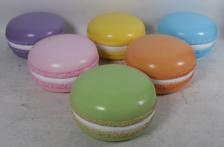 Abagael Macaroon Over Sized Statue, Pink
