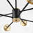 Millender 8-Light Dimmable Sputnik Modern Linear Chandelier-74062947