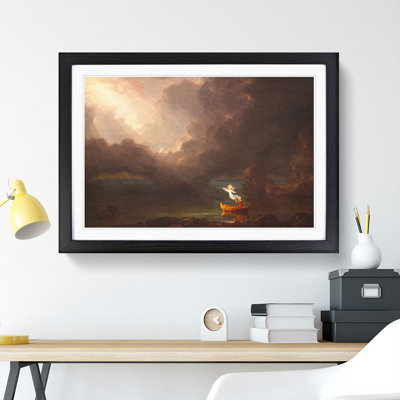 The Voyage of Life Old Age by Thomas Cole - Picture Frame Painting