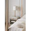Pinstripe Solid Wood Canopy Bed-1197970038
