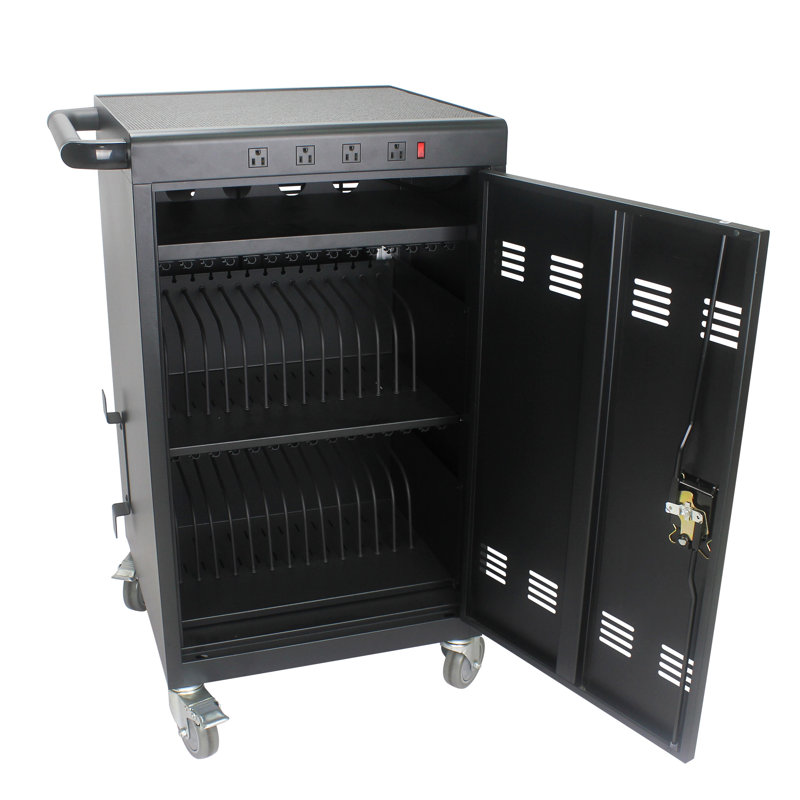 Chariot de chargement mobile et armoire pour tablettes 35 ordinateurs portables (B30PLUS)