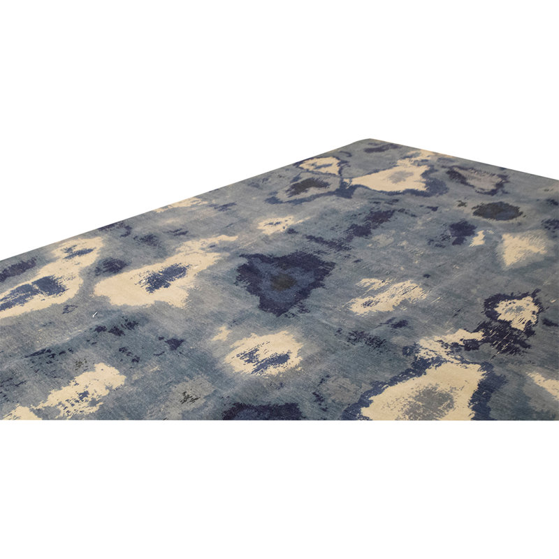 Hand Knotted Wool Abstract Area Rug