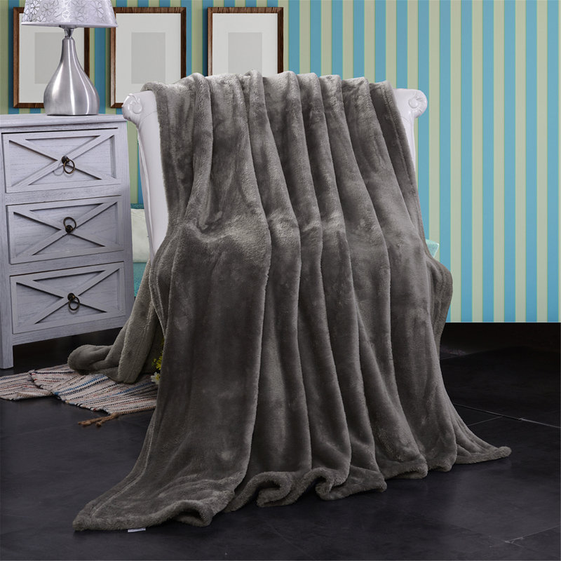 Couverture, Gris, Grand