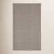Bradshaw Zipper Grey/Ivory Handwoven Cotton Rug