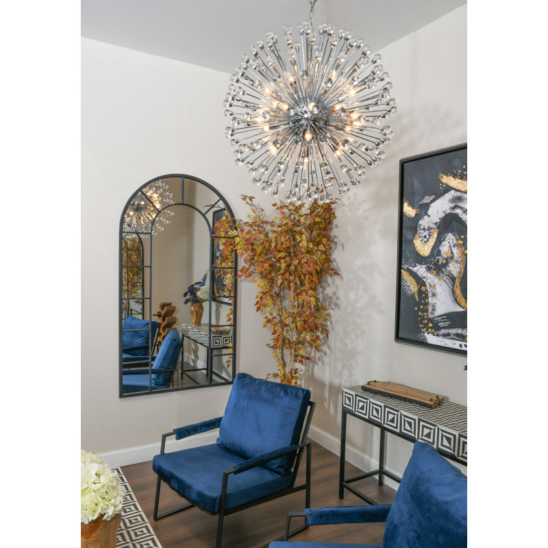 Grand lustre céleste 25 lumières