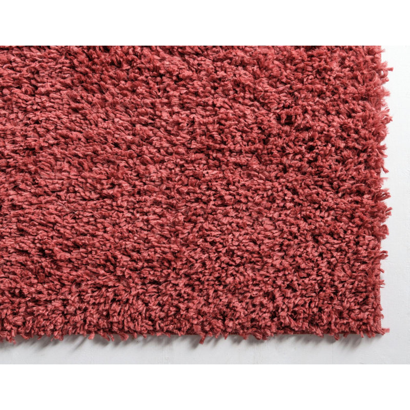 Wemoorland Red Area Rug, Square 3'1"