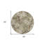 Tapis rond 8 po