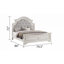 Ensemble de chambre à coucher 4 pièces-98840052