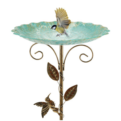 Metal Birdbath